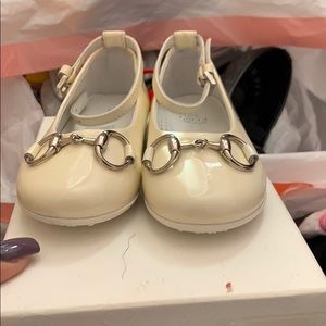 Authentic gucci dress shoes toddler girl